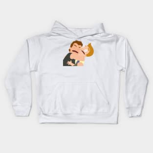 Zeke & Jimmy Jr Hug Kids Hoodie